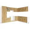 Image de vidaXL Ensemble d'armoires de Cuisine 14 pcs Kalmar Bois d'ingénierie, Ensemble d'armoires, étagère de Rangement, Placard, Armoire de Cuisine