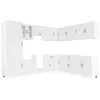 Image de vidaXL Ensemble d'armoires de Cuisine 14 pcs Lucca Bois d'ingénierie