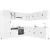 Image de vidaXL Ensemble d'armoires de cuisine 14 pcs Lucca bois d'ingénierie