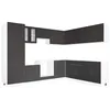 Image de vidaXL Ensemble d'armoires de Cuisine 14 pcs Porto Bois d'ingénierie, Ensemble d'armoires, étagère de Rangement, Placard, Armoire de Cuisine