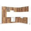 Image de vidaXL Ensemble d'armoires de Cuisine 14 pcs Porto Bois d'ingénierie, Ensemble d'armoires, étagère de Rangement, Placard, Armoire de Cuisine