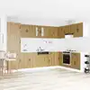 Image de vidaXL Armoire de cuisine Kalmar Chêne artisanal 80 x 46 x 81,5 cm