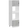 Image de vidaXL Armoires de Four 2 pcs Kalmar Sonoma Gris Bois d'ingénierie, unité de Four, Armoire de Four de Cuisine, unité de Base de Four