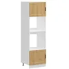 Image de vidaXL Armoires de Four 2 pcs Porto chêne Artisanal Bois d'ingénierie