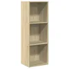 Image de vidaXL Bibliothèque chêne Sonoma 40x30x114 cm Bois d'ingénierie, étagère, étagère à Livres, Support de Livre, Armoire de Rangement