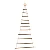 Image de vidaXL Sapin de Noël Suspendu avec étoile supérieure 74 x 150 cm Branche Naturelle