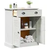 Image de vidaXL Cabinet de Salle de Bain Vigo Blanc 67.5 x 34 x 80 cm, Rangement de Salle de Bain, armoires en Bois, Meubles Gain de Place, Organisateur Compact, Choix déco efficaces