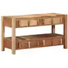 Image de vidaXL Meuble TV Marron 83 x 33 x 46 cm Bois Recyclé Solide