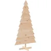 Image de Arbre de Noël en bois pour décoration 180 cm bois massif de pin