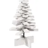 Image de vidaXL Arbre de Noël en Bois pour décoration Blanc 60 cm pin Massif, décoration de Sapin de Noël en Bois, Sapin de Noël en Bois, Sapin de Noël en Bois Massif