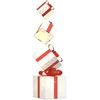 Image de vidaXL Boîte-Cadeau de décoration de Noël 80 LED Blanc Chaud, décoration de Noël extérieure, lumière de Noël, lumière de Noël LED