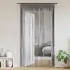 Image de vidaXL Rideaux à fils 2 pièces Anthracite 100x250 cm