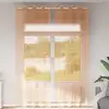 Image de vidaXL Rideaux en voile avec oeillets 2 pcs terre cuite