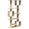 Image de vidaXL Bibliothèque chêne Sonoma 92x29x188 cm Bois d'ingénierie, bibliothèque, étagère à Livres, étagère, Armoire de Rangement, étagère de Rangement