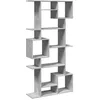 Image de vidaXL Bibliothèque Gris béton 92x29x188 cm Bois d'ingénierie, bibliothèque, étagère à Livres, étagère, Armoire de Rangement, étagère de Rangement