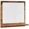 Image de Armoire à miroir de salle de bain vieux bois bois d ingénierie