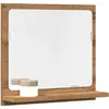 Image de vidaXL Armoire à miroir de salle de bain chêne artisanal 40x11x37 cm