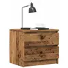 Image de vidaXL Table de chevet vieux bois 50x40x43.5 cm bois d’ingénierie