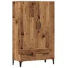 Image de vidaXL Buffet Haut Vieux Bois 70x31x115 cm Bois d'ingénierie, Armoire, Armoire de Rangement, Buffet Haut, Armoire latérale, Armoire Haute