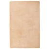 Image de vidaXL Tapis Shaggy à Poils Longs Beige 130x200 cm Polyester, Tapis, Tapis de Chambre, Tapis Moderne, Tapis de Salon, Tapis Moelleux