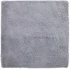 Image de Tapis shaggy à poils longs NAVARRA gris clair 120x120 cm