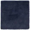 Image de vidaXL Tapis Shaggy à Poils Longs Bleu Marine 200x200 cm Polyester, Tapis, Tapis de Chambre, Tapis Moderne, Tapis de Salon, Tapis Moelleux