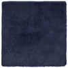 Image de vidaXL Tapis Shaggy à Poils Longs Bleu Marine 240x240 cm Polyester, Tapis, Tapis de Chambre, Tapis Moderne, Tapis de Salon, Tapis Moelleux