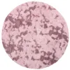 Image de vidaXL Tapis Shaggy à Poils Longs Rose poudré 100x100 cm Polyester, Tapis, Tapis de Chambre, Tapis Moderne, Tapis de Salon, Tapis Moelleux, Tapis Rond