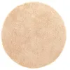 Image de vidaXL Tapis Shaggy à Poils Longs Beige 160x160 cm Polyester, Tapis, Tapis de Chambre, Tapis Moderne, Tapis de Salon, Tapis Moelleux, Tapis Rond