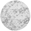Image de vidaXL Tapis Shaggy à Poils Longs Gris argenté 160x160 cm Polyester, Tapis, Tapis de Chambre, Tapis Moderne, Tapis de Salon, Tapis Moelleux