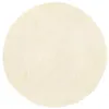 Image de vidaXL Tapis Shaggy à Poils Longs crème 200x200 cm Polyester, Tapis, Tapis de Chambre, Tapis Moderne, Tapis de Salon, Tapis Moelleux, Tapis Rond