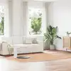 Image de vidaXL Tapis Shaggy à poils longs NAVARRA beige 300x200 cm polyester