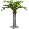 Image de vidaXL Palmier Artificiel 6 Feuilles 100 cm Vert, Plante Artificielle, Arbre Artificiel, Palmier, Fausse Plante, Faux Arbre
