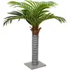 Image de vidaXL Palmier artificiel 6 feuilles 100 cm vert