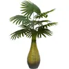 Image de vidaXL Palmier artificiel 9 feuilles 65 cm vert