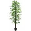 Image de vidaXL Plante Artificielle ficus 2016 Feuilles 300 cm Vert, Plante Artificielle, Arbre Artificiel, ficus Artificiel, Fausse Plante, Faux Arbre, ficus
