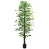 Image de vidaXL Plante artificielle ficus 2016 feuilles 300 cm vert
