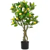 Image de vidaXL Citronnier artificiel 234 feuilles 90 cm vert