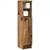 Image de vidaXL Meuble de salle de bain avec porte-rouleau vieux bois