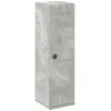 Image de vidaXL Meuble de Salle de Bain avec Porte-Rouleau Gris béton, Meuble de Rangement de Salle de Bain, Armoire de Bain, Armoire de Toilette