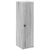 Image de vidaXL Meuble de Salle de Bain avec Porte-Rouleau Sonoma Gris, Meuble de Rangement de Salle de Bain, Armoire de Bain, Armoire de Toilette