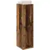 Image de vidaXL Meuble de salle de bain avec porte-rouleau vieux bois