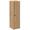 Image de vidaXL Meuble de Salle de Bain avec Porte-Rouleau chêne Artisanal, Meuble de Rangement de Salle de Bain, Armoire de Bain, Armoire de Toilette