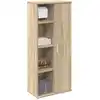 Image de vidaXL Meuble de salle de bain avec porte-rouleau chêne sonoma