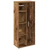 Image de vidaXL Meuble de Salle de Bain avec Porte-Rouleau Vieux Bois, Meuble de Rangement de Salle de Bain, Armoire de Bain, Armoire de Toilette