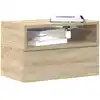Image de vidaXL Table de chevet murale chêne sonoma 45x26x28,5 cm