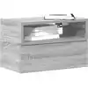 Image de vidaXL Tables de chevet murales 2 pcs sonoma gris 45x26x28,5 cm