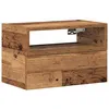 Image de vidaXL Table de Chevet Murale Vieux Bois 45x26x28,5 cm, Armoire de Chevet Flottante, Armoire de Chevet Suspendue, unité de Chevet Murale