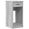 Image de vidaXL Support de tour d'ordinateur et tiroir sonoma gris 35x45x77 cm, support de tour de PC, support de bureau de support de PC, stockage de tour d'ordinateur