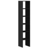 Image de vidaXL Bibliothèques 2 pcs empilable chêne Noir Bois d'ingénierie, étagère, étagère à Livres, Support de Livre, Armoire de Rangement